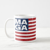 MAGA American Flag Coffee Mug (Left)