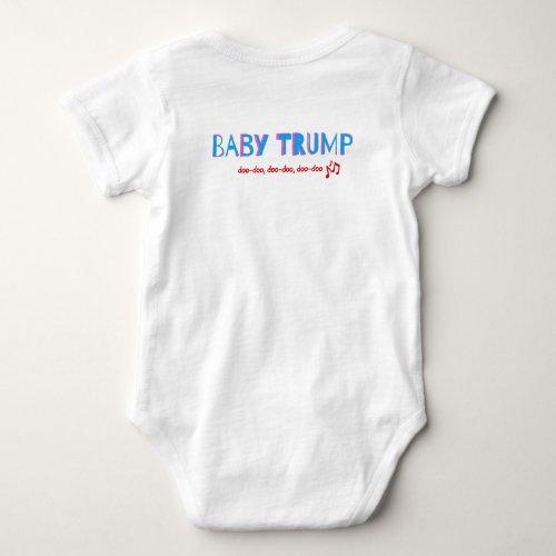 MAGA Baby Boy Snapsuit TRUMP infant bodysuit