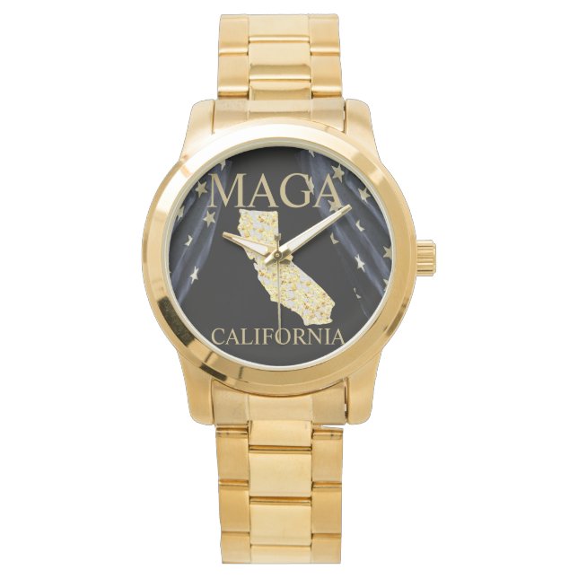 MAGA CALIFORNIA  WATCH (Front)