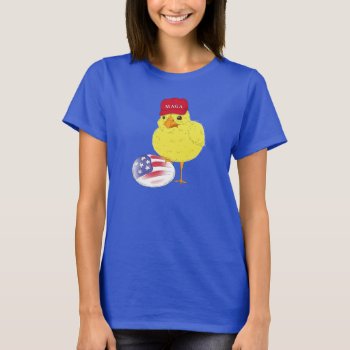 Maga Chick Pro Trump Tee by expressiveyourself at Zazzle