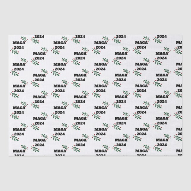 MAGA Christmas Tissue Paper (Front)