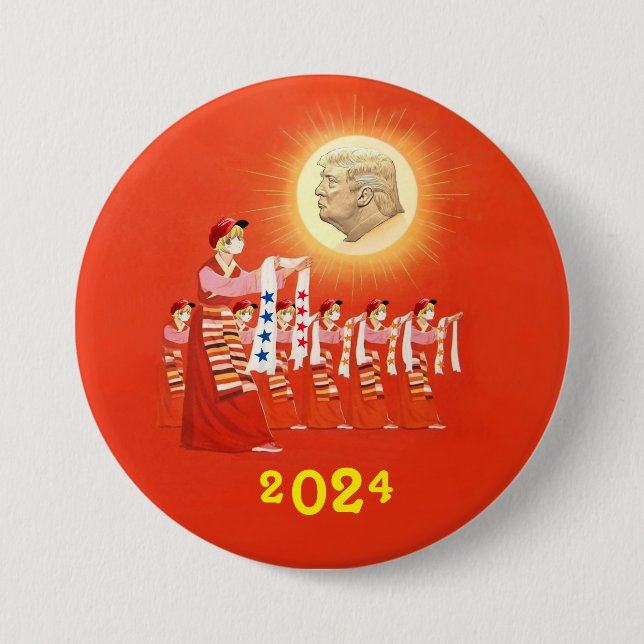 MAGA Don 2024 Button (Front)