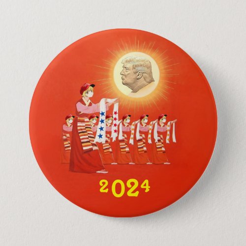 MAGA Don 2024 Button