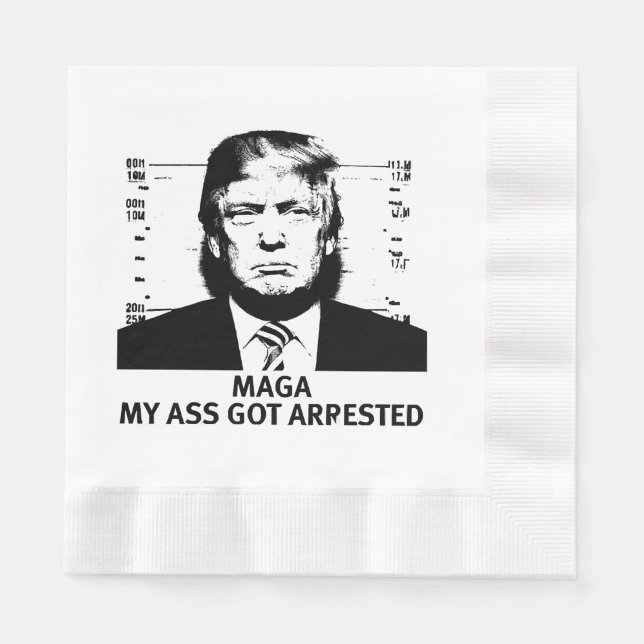 MAGA Indicted Napkins (Front)