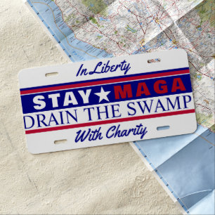 MAGA LICENSE PLATE