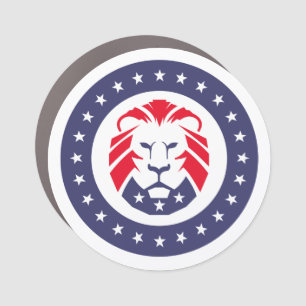 Maga Lion Car Magnet