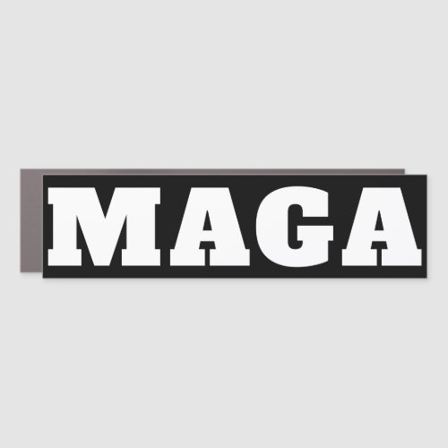 MAGA  Make America Great Again Car Magnet