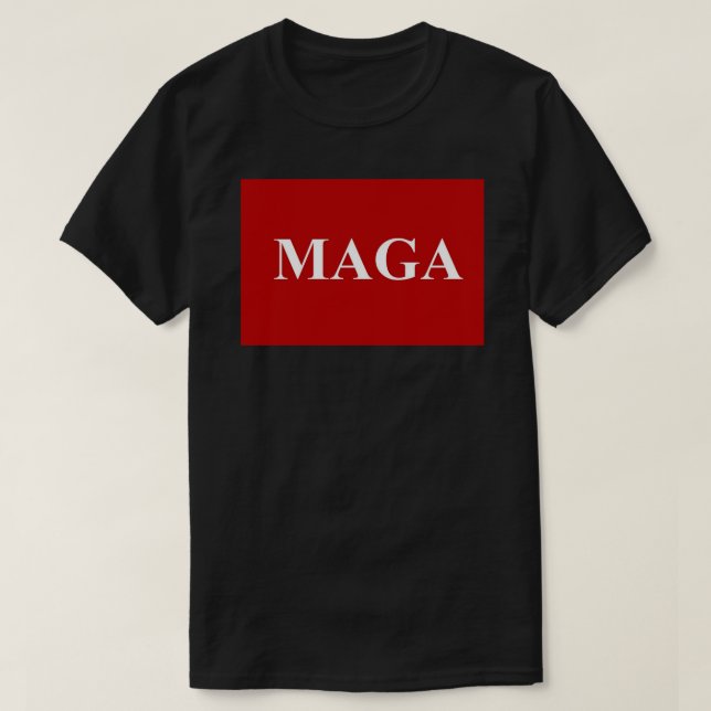 MAGA Make America Great Again Shirt, MAGA Red, Tru T-Shirt (Design Front)