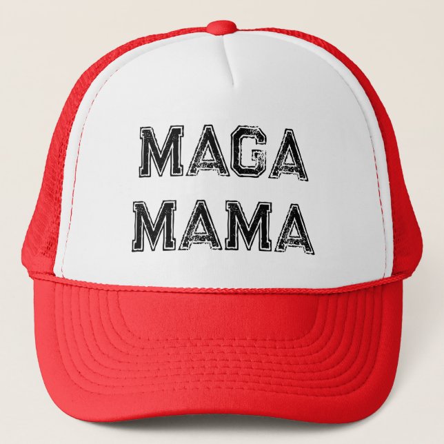 MAGA Mama Trucker Hat (Front)