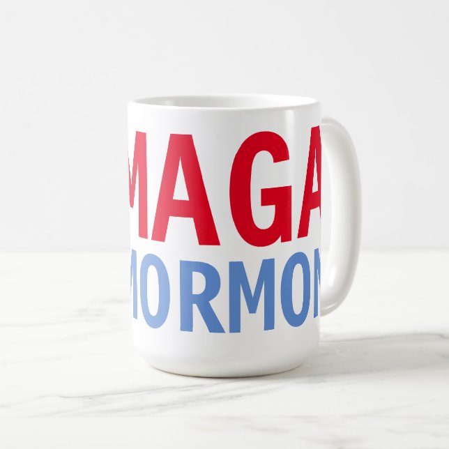 MAGA MORMON Mug (Front Right)