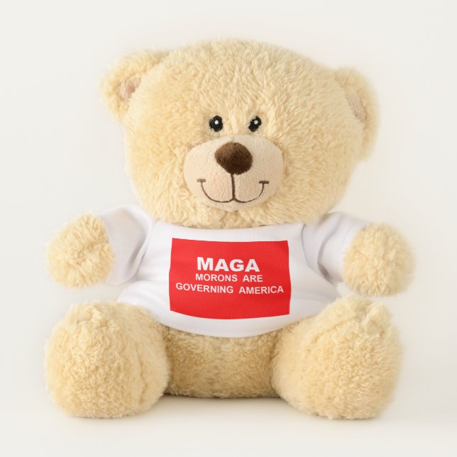 MAGA morons Teddy Bear (Front)