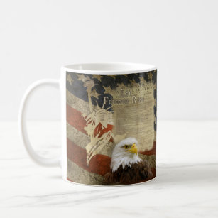 MAGA Patriot Patriotic Freedom Independence Flag Coffee Mug