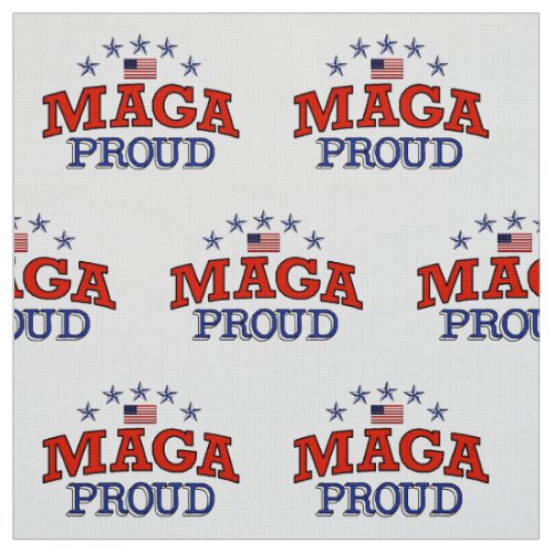 MAGA Proud Fabric