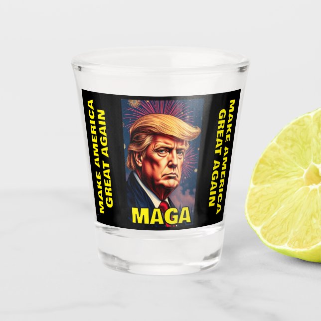 MAGA Shot glass (Front)