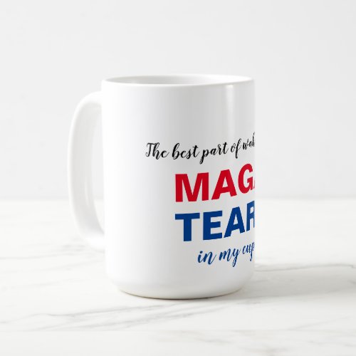MAGA tears 2020 Biden Trump election mug