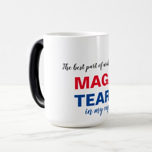 MAGA tears 2024 Harris Walz Trump election mug