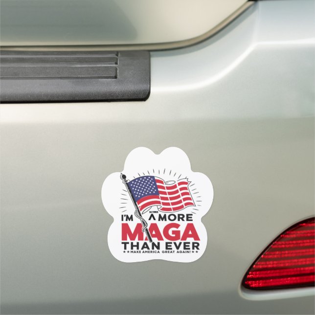 Maga Trump Campaign Car Magnet (In Situ)