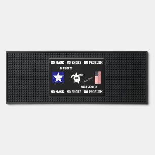 MAGA Turtle Bumper Sticker Bar Mat