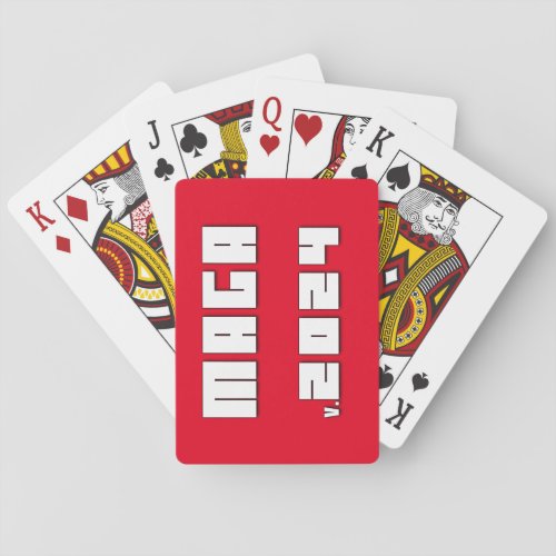 MAGA v.2024 Playing Cards
