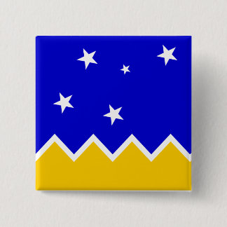 Magallanes, Chile, Antarctica flag Button