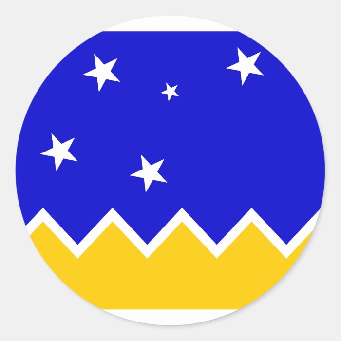 Magallanes, Chile, Antarctica flag Sticker