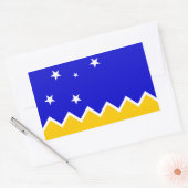Magallanes Patagonia/Patagonian Flag. Chile Rectangular Sticker (Envelope)