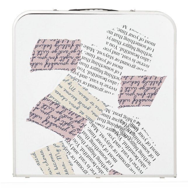 Magazine Aesthetic – Retro Editorial Style Beer Pong Table (Folded)