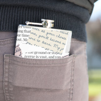Magazine Aesthetic – Retro Editorial Style Flask