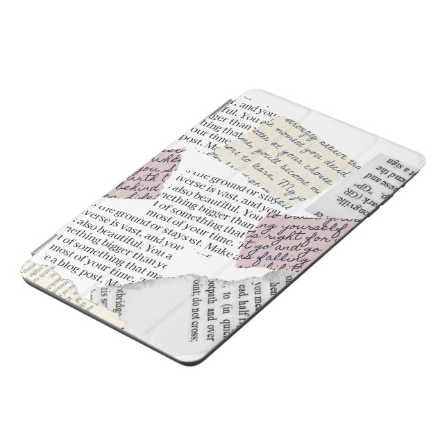 Magazine Aesthetic – Retro Editorial Style iPad Mini Cover (Side)