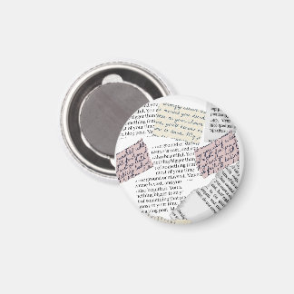 Magazine Aesthetic – Retro Editorial Style Magnet