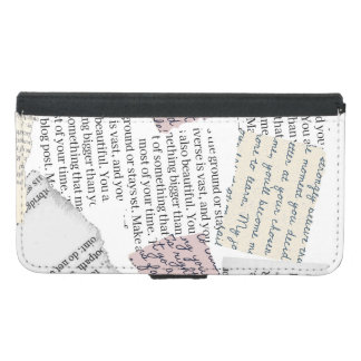 Magazine Aesthetic – Retro Editorial Style Samsung Galaxy S5 Wallet Case