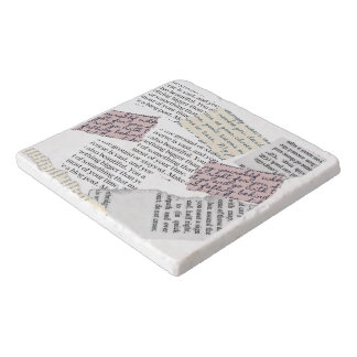 Magazine Aesthetic – Retro Editorial Style Trivet