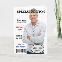Magazine Cover For 65th Birthday