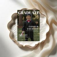 Magazine Cover Kindergarten Graduation Party