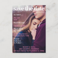 MAGAZINE COVER | SAVE THE DATE