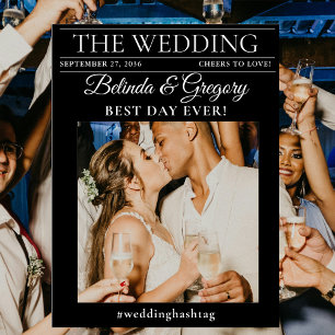 Magazine Editorial Newspaper Photo Prop Frame Foam Board