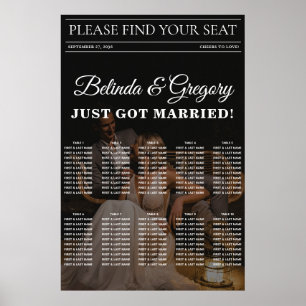 Magazine Editorial  Photos Wedding Seating Chart