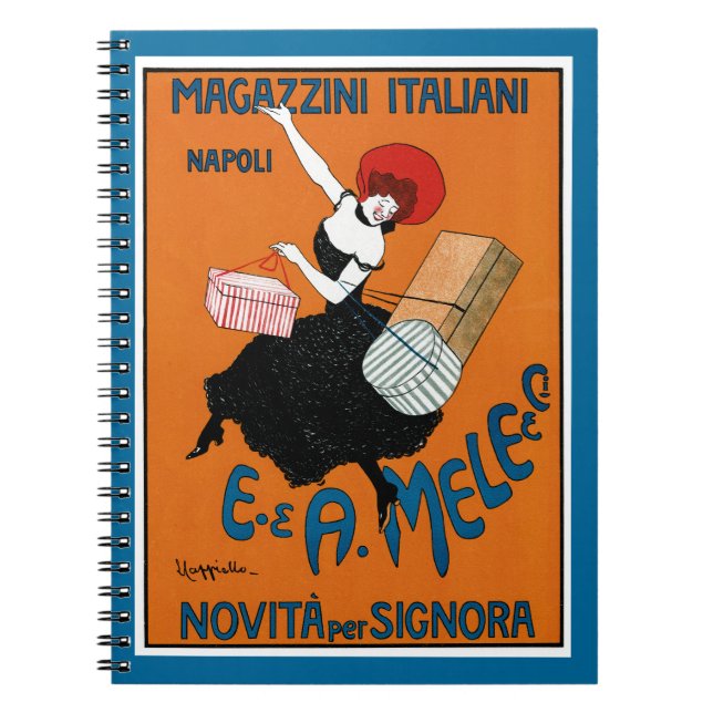 Magazzini Italiani ~ E. A. Mele co. Notebook (Front)