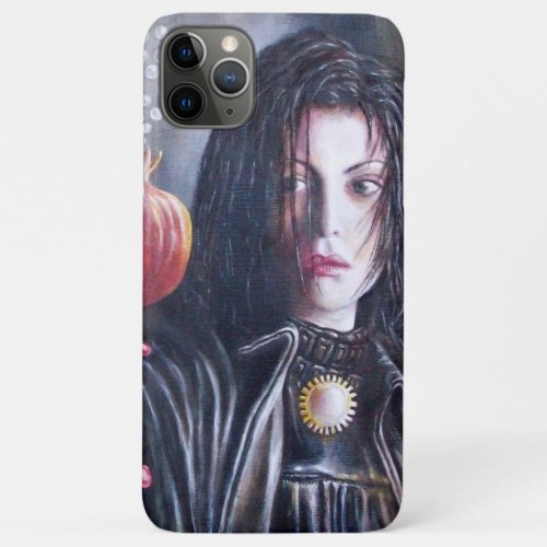 MAGDALEN AND POMEGRANATE Black White Red iPhone 11 Pro Max Case