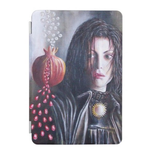 MAGDALEN AND POMEGRANATE Black White Red iPad Mini Cover