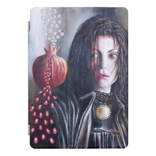 MAGDALEN AND POMEGRANATE Black White Red iPad Pro Cover