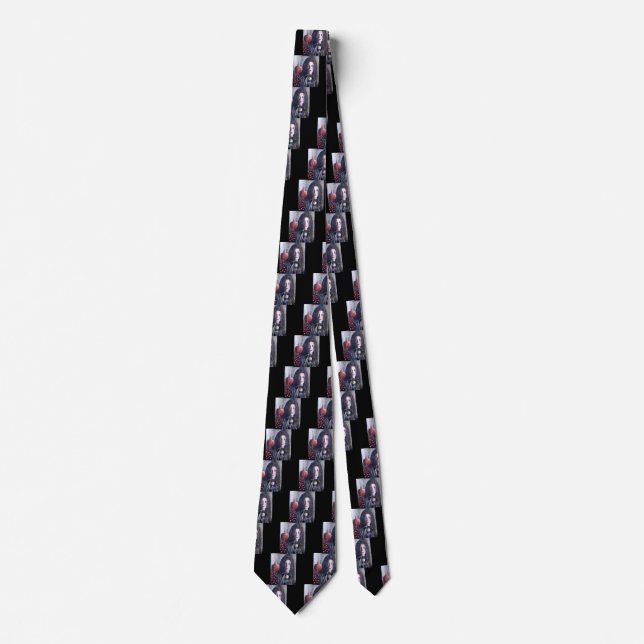 MAGDALEN AND POMEGRANATE TIE (Front)