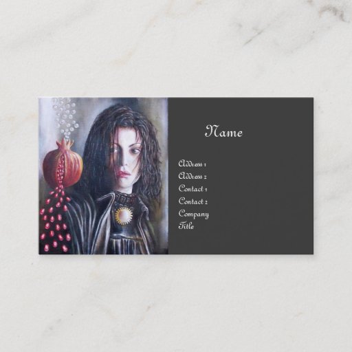 Customizable MAGDALEN BUSINESS CARD TEMPLATE