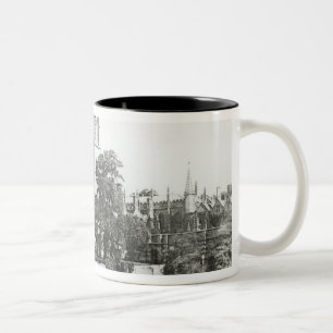 Magdalen College from the Cherwell Two-Tone Coffee Mug