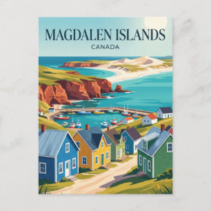 Magdalen Islands Canada Postcard
