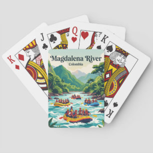 Magdalena River San Gil Colombia Poker Cards