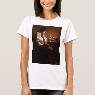 Magdalene with the Smoking Flame, La Tour T-Shirt