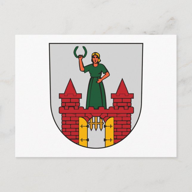 Magdeburg Coat of Arms Postcard (Front)