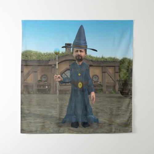 Mage At Home Tapestry