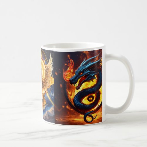 Mage Jage Cafh Cover Print Natural Eagle _ Premium Coffee Mug